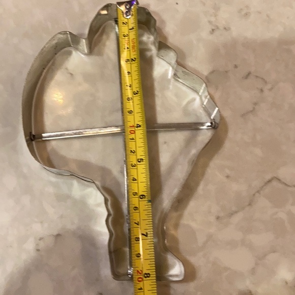 Vintage metal Santa cookie cutter (large) original box Santa Claus Cooky Cutter - Picture 12 of 14